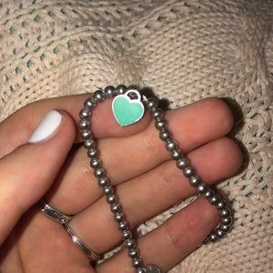 Tiffany Blue Heart Bracelet
